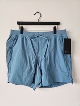 NWT LULULEMON CRES Teal Green License To Train Shorts 7&quot; Lined Men&#39;s XXL - $74.20