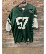 Mo Lewis Vtg New York Jets NFL Reebok Jersey Authentic Size 2XL  - £39.07 GBP
