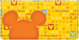 Mickey Fun-tastic Leather Checkbook Cover - £18.18 GBP