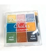 Craf-T Decorating Chalk Kit #3 pastel touch scrapbooking chalks crafty V... - $15.00