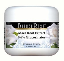 An item in the Health & Beauty category: Extra Strength Maca Root Extract (0.6% Glucosinates) Cream (2 oz, ZIN: 514221) -