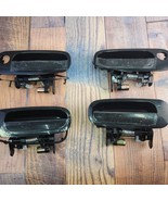 Fits 1998-2002 Corolla Prizm 4pc Black Exterior Manual Lock Door Handle ... - $38.67
