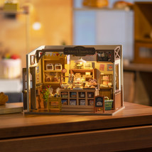 Rolife Becka&#39;s Baking House DIY Miniature House For Kids 3D Wooden Toys DG161 - £82.38 GBP