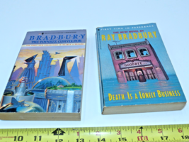 2 book Ray Bradbury Lot The Toynbee Convector &amp; Death is a Lonely Business - $19.80