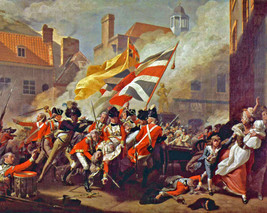 Art Print American Revolutionary War British Soldiers Giclee oil painting - £9.04 GBP+