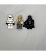 Lego Star Wars Figure Lot Darth Vader, Jar Jar Binks, Scout Trooper Used - $17.75