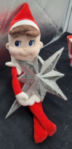 Christmas Elf   Blue Eyes Brown Hair, Knee Hugger 13&quot; - $15.00