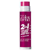 Avon Color Trend Lip and Cheek Colour Stick Easy Coral New Rare - $16.00