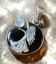 HAUNTED NECKLACE GRACE OF THE MOON GODDESS HIGHEST LIGHT COLLECT MAGICK image 2