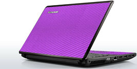 LidStyles Carbon Fiber Laptop Skin Protector Decal IBM / Lenovo Essential G570 image 7