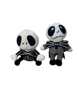 Jack Skellington Nightmare Before Christmas  Plush Dolls Lot of 2 - $242.37 MXN