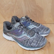 Saucony Womens Sneakers Size 10 M Ride 10 Gray Running Shoes S10373-20 Mesh - £22.82 GBP