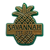 Savannah Georgia Est. 1733 City State Souvenir Plastic Lapel Hat Pin Pin... - $4.95