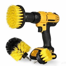 3 Piece Power Scrubber - Tile Grout Power Scrub Cleaning Brushes Cleaner Set For - £12.14 GBP