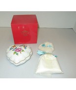 New Estee Lauder Chinoiserie Porcelain Heart Powder Box W/3 Oz Youth-Dew... - $74.82 CAD