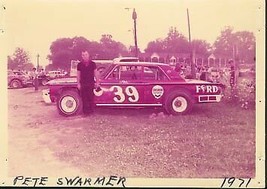 Pete Swarmer #39-FORD Fairlane Stock Car In PITS-PHOTO - £9.91 GBP