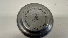 Vintage Wilton  Pewter Plate  4” Johann Christopher Heyne Union 76 Promo... - $5.89