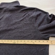 Van Heusen Flex 1/4 Zipper Men's Gray Cotton Blend Sweatshirt Long Sleeve Sz 2XL image 15