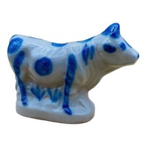 BBP Beaumont Brothers Pottery Salt Glazed Cow Standing Figurine 1996 - £24.92 GBP