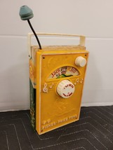 Fisher Price Vintage Jack and Jill Music Box TV Radio Toy 1968 - WORKS - $11.29