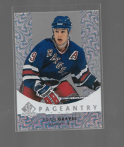 Adam Graves 2022-2023 UD SP Authentic Pageantry #P-54 New York Rangers - $0.50