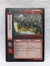 Gothmog&#39;s Warg LOTR Card Game Mount Doom Rare 10R89 - $4.94