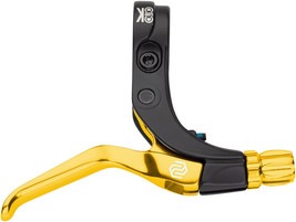 Promax Click V-Point Brake Lever - Long Reach, Gold - £33.01 GBP