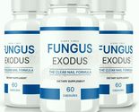 (3 Pack) Fungus Exodus Pills to Combat Toenail Fungus and Restore Nail H... - £70.88 GBP