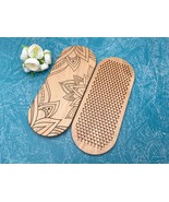 sadhu with copper nails, copper nails, meditation gift, wooden sadhu boa... - $112.00