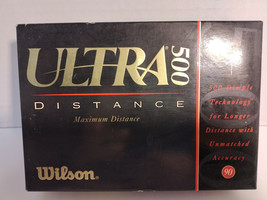 Wilson 90 Ultra 500 Distance Golf Balls Vintage 4 Boxes of 3 - 12 Total - $20.00