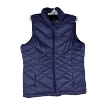 ZeroXposur Women&#39;s Puffer Vest Iris Smoke SIze L Nylon Polyester - £17.86 GBP