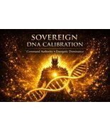SOVEREIGN DNA CALIBRATION - Command Authority • Energetic Dominance •Sovereignty - $499.00