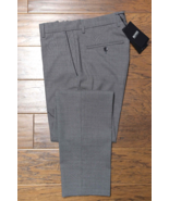 HUGO BOSS Homme Génie Laine Reg Fit Gris Robe Pantalon Ourlée Ue 56 US 4... - $95.84 CAD