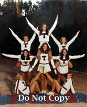 Vintage Tam High Spirited Cheerleader With Pom, Poms 1979 Original Snapshot - $36.95