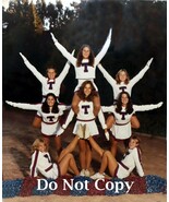 Vintage Tam High Spirited Cheerleader With Pom, Poms 1979 Original Snapshot - $36.95