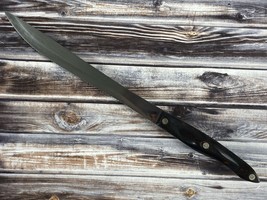 Cutco 1723 8.75&quot; Serrated Carver Knife w/ Faux Wood Handle - £22.82 GBP