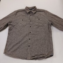 Crayers RN#139535 Men's L Brown Cotton Long Sleeve Heavyweight Button Up Shirt  image 14