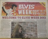 Elvis Week 2013 Event Guide Elvis Presley Magazine Newspaper - $6.92