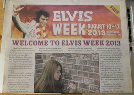 Elvis Week 2013 Event Guide Elvis Presley Magazine Newspaper - £5.51 GBP