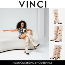The Gladiator Cream Leather Knee High Women Boot image 9