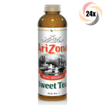 Full Case 24x Bottles Arizona Real Brewed Sweet Tea Flavor 20oz Free Shi... - $84.02