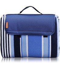 Outdoor Blanket Folding Sandproof Waterproof Beach Picnic - Extra Large ... - £17.30 GBP