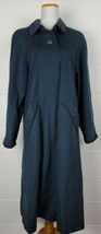 Womens Lodenfrey Forest Green Wool Blend Long Coat sz 20 - £78.85 GBP