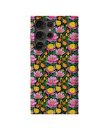 Whimsical &amp; Bright Floral Pattern Samsung Galaxy S23 Ultra Slim Case - $65.19 CAD
