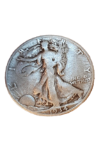 ½ Half Dollar Walking Liberty Silver Coin 1934 S San Francisco Mint 50C KM#142 - £14.43 GBP