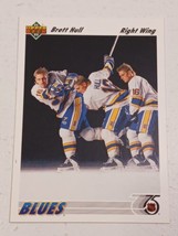 Brett Hull St. Louis Blues 1991 -92 Upper Deck Card #464 - £0.98 GBP