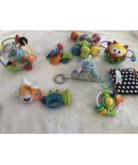 Infant Toy Lot 9 Items Colorful Fun For A Little One - $14.96 CAD