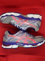 Asics Womens Gel Cumulus 15 T3C5N Blue Running Shoes Sneakers Size 9.5 - £25.00 GBP