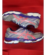 Asics Womens Gel Cumulus 15 T3C5N Blue Running Shoes Sneakers Size 9.5 - £25.00 GBP