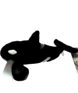  Whale SeaWorld Orca Plush Stuffed Animal Large 18&quot; - £19.73 GBP